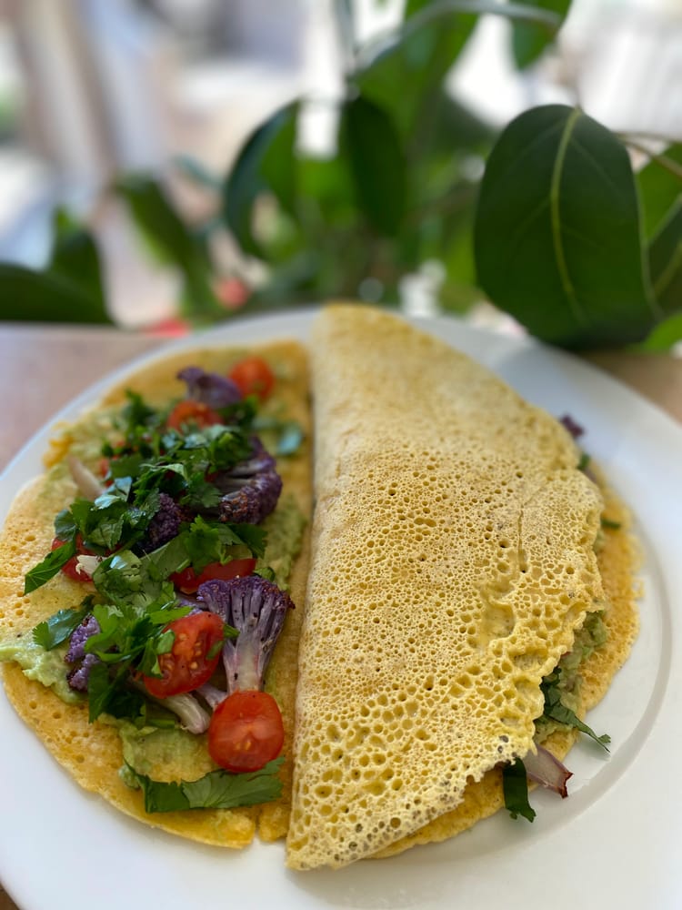 3 Ingredient Chickpea Wraps