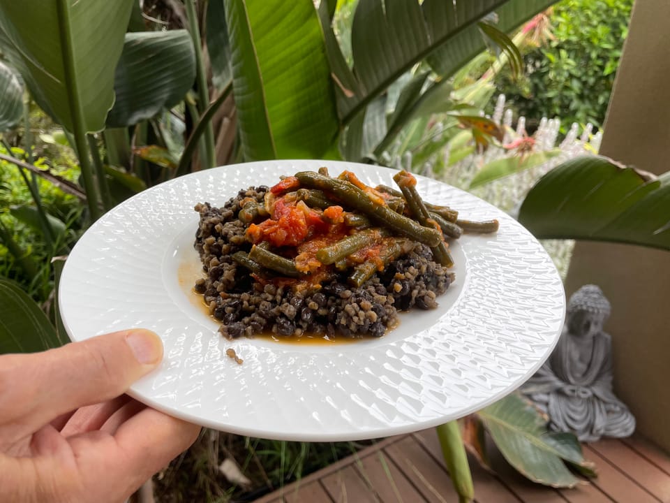 Mujadara: Lentils & Bulgur Pilaf