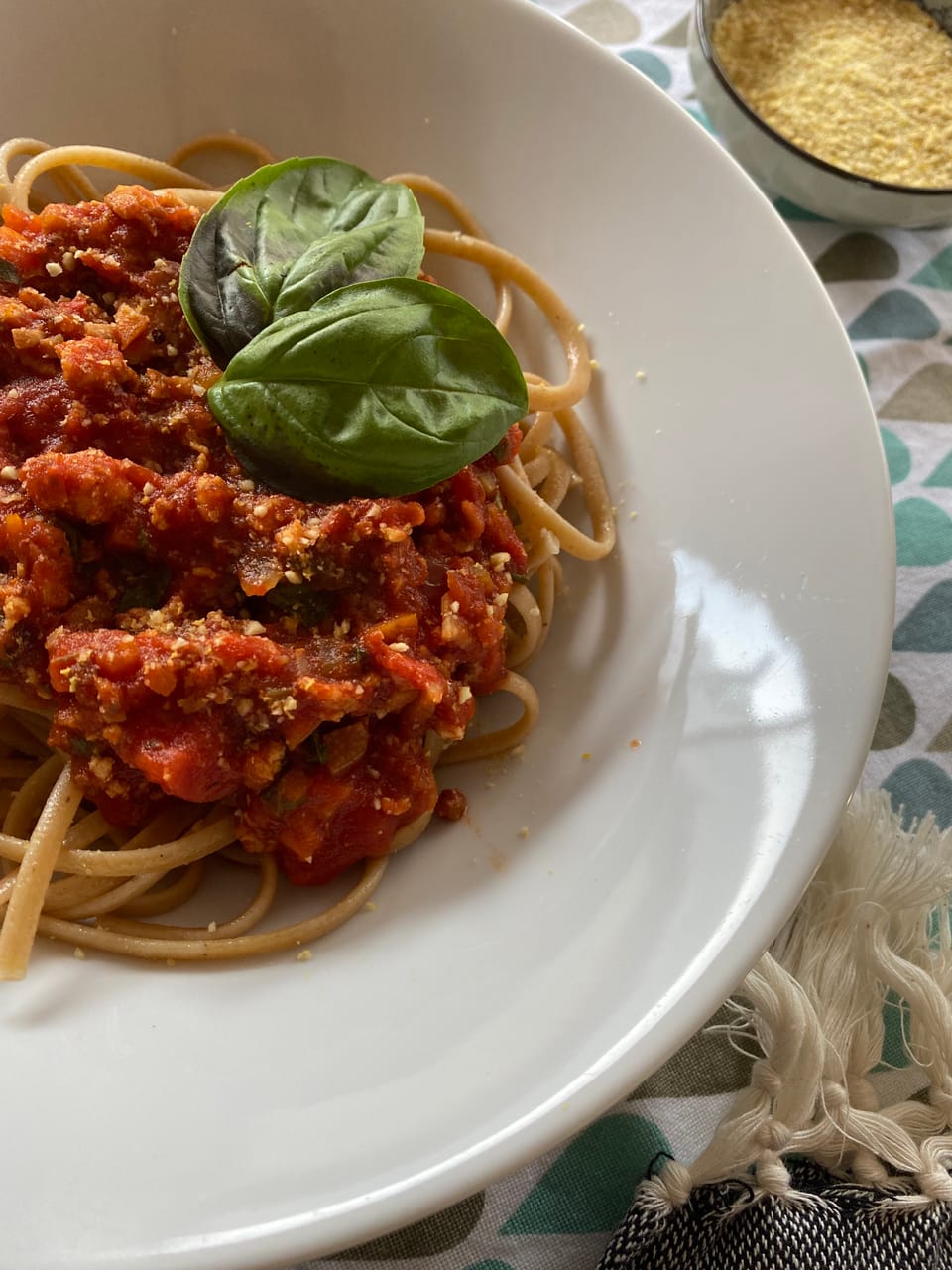 Tofu Bolognese